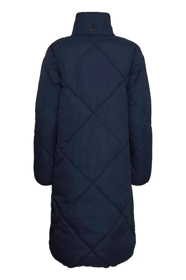 The Bomina Puffer Long Jacket 2.0 - Copenhagen Nights - PLUS