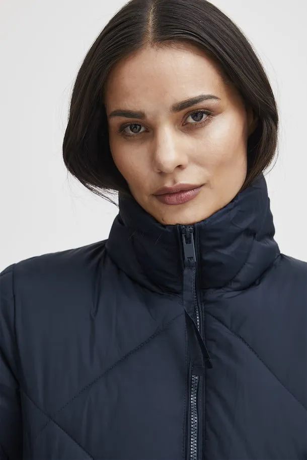 The Bomina Puffer Long Jacket 2.0 - Copenhagen Nights - PLUS