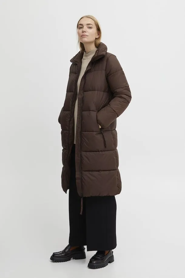 The Bomina Puffer Long Jacket - Java