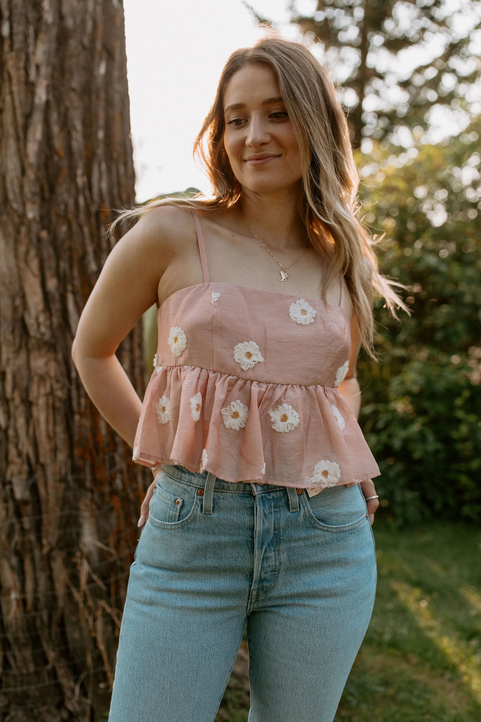 The Mimi Daisy Sequin Top