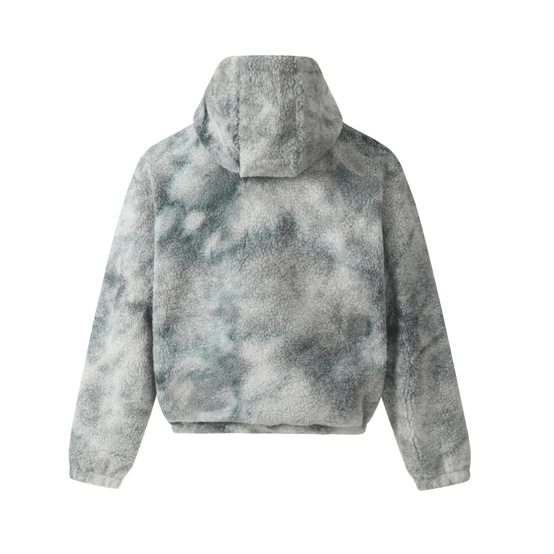 Tie-Dye Sherpa Jacket