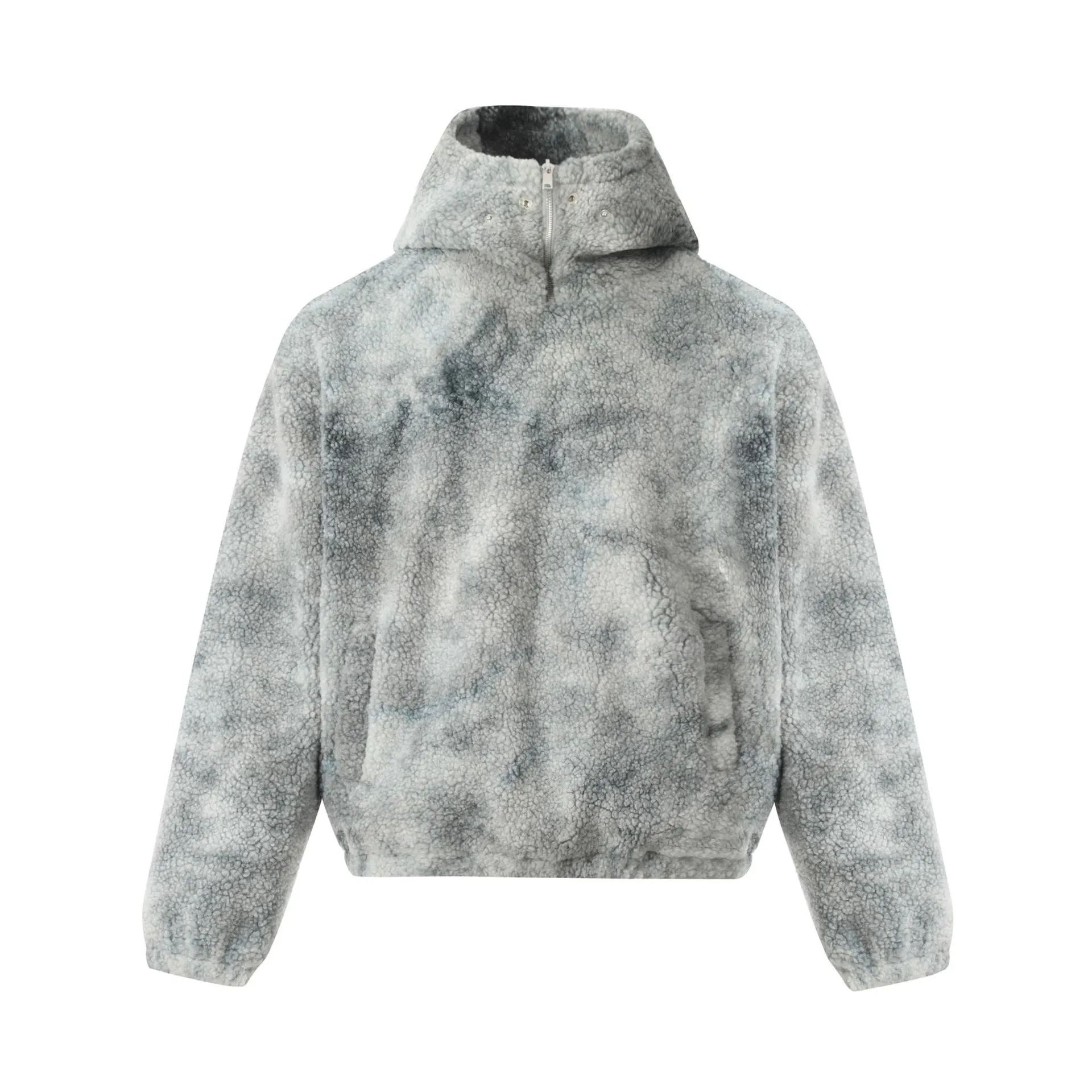 Tie-Dye Sherpa Jacket