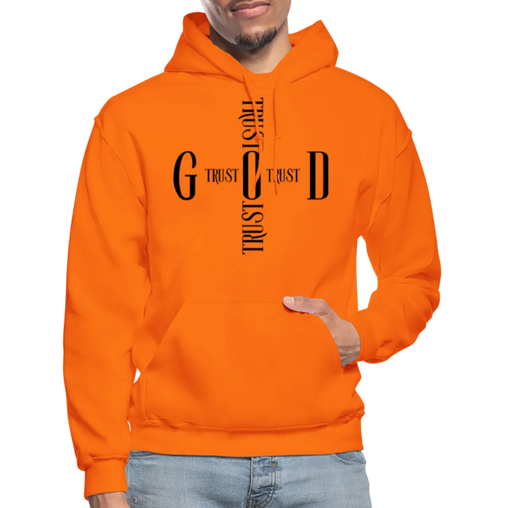 Uniquely You Mens Hoodie / Trust God Sweatshirt - S521545