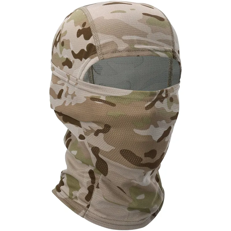 Unisex Full Face Camouflage Balaclava-Scarf / Army Military Mask For Men And Women