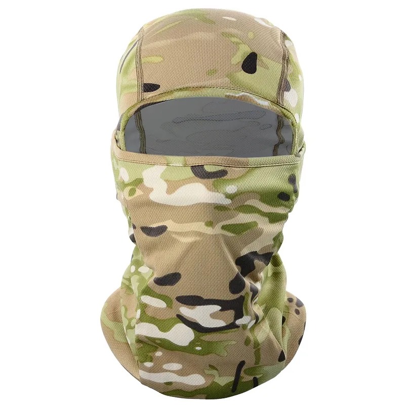 Unisex Full Face Camouflage Balaclava-Scarf / Army Military Mask For Men And Women