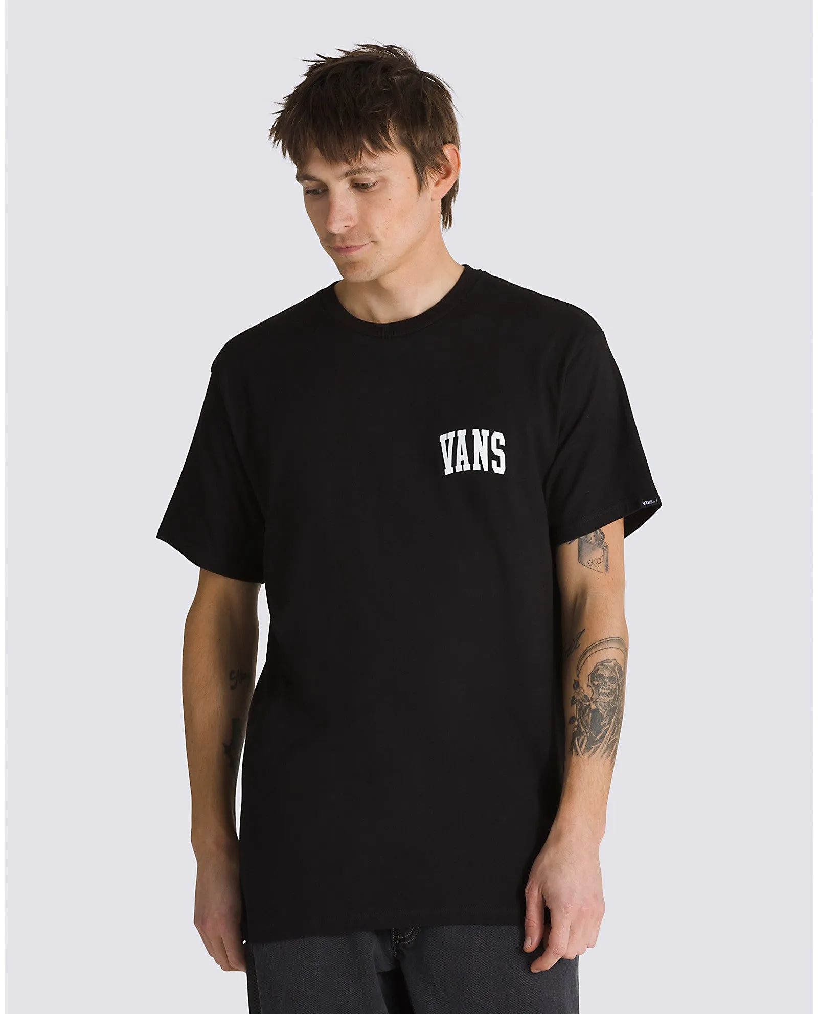 VANS Varsity T-Shirt - BLACK