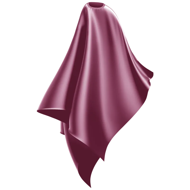 Wahl Polyester Cutting Cape Dusty Pink WP3012