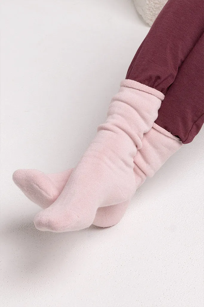 Women's Bamboo Bed Socks - Pink