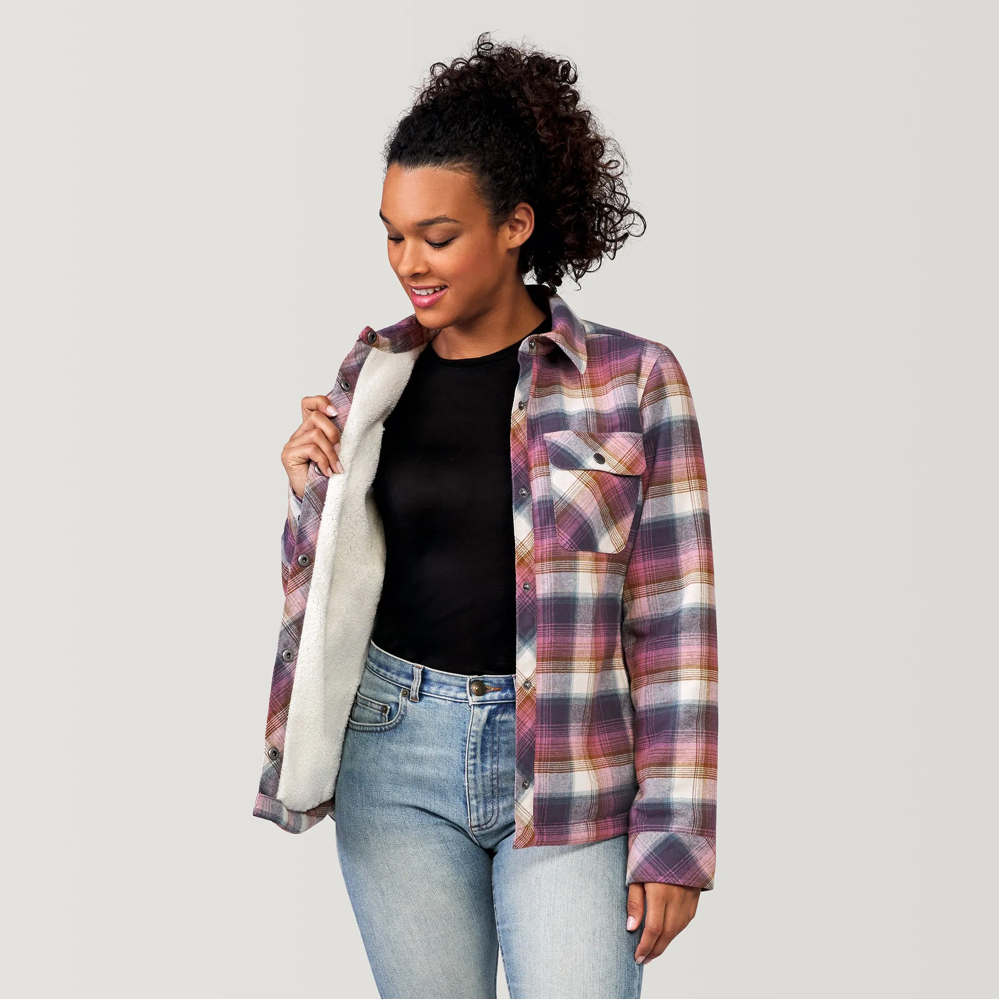 Women's Koshi Adirondack Flannel Shirt Jacket