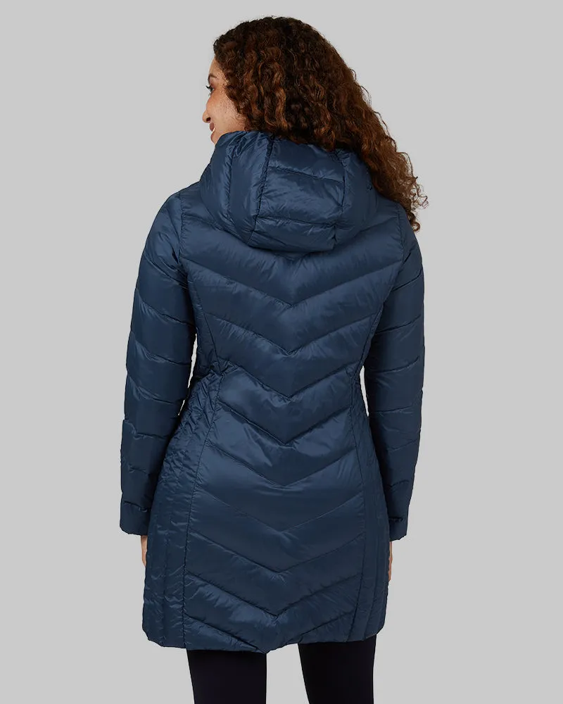 WOMEN'S ULTRA-LIGHT DOWN PACKABLE 3/4 JACKET