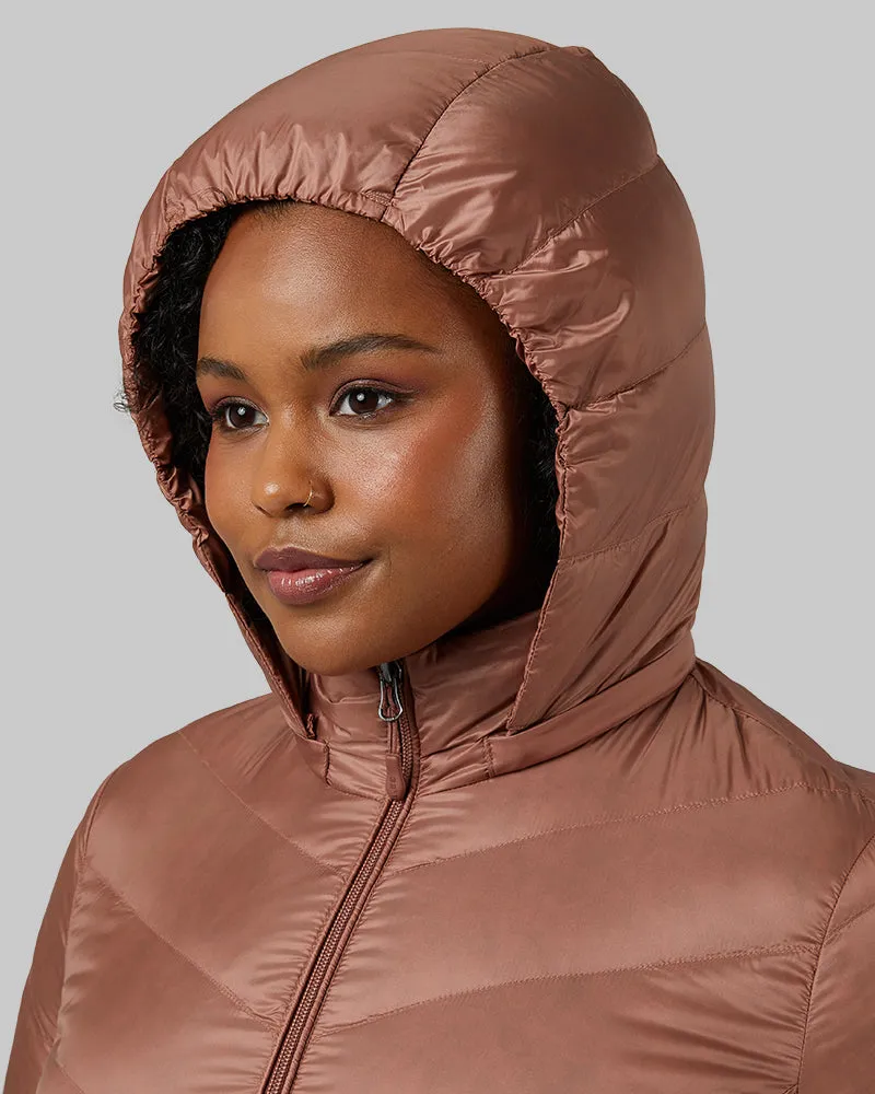 WOMEN'S ULTRA-LIGHT DOWN PACKABLE 3/4 JACKET