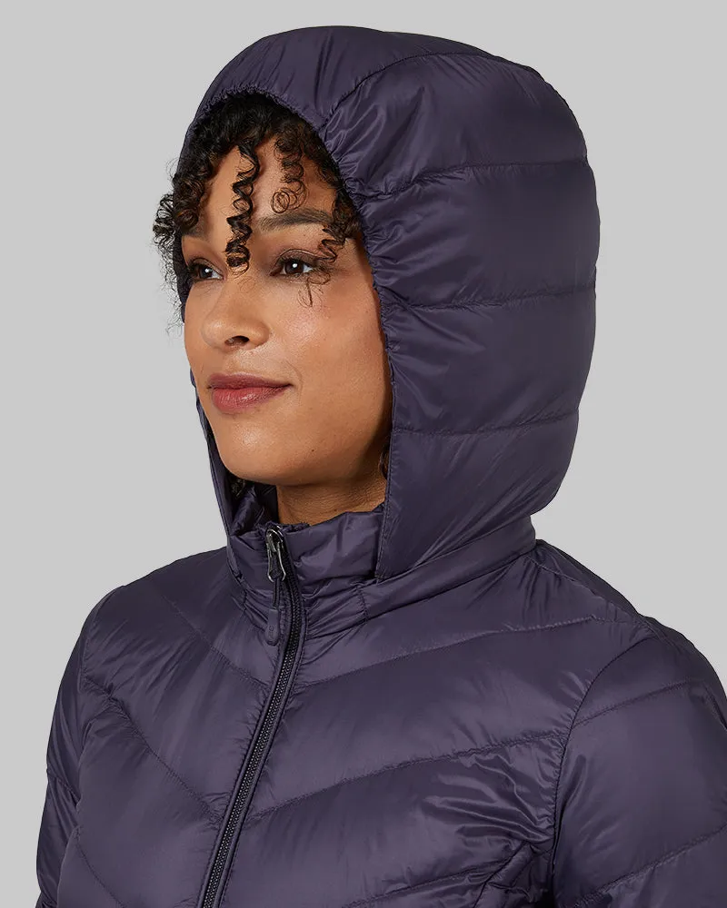 WOMEN'S ULTRA-LIGHT DOWN PACKABLE 3/4 JACKET