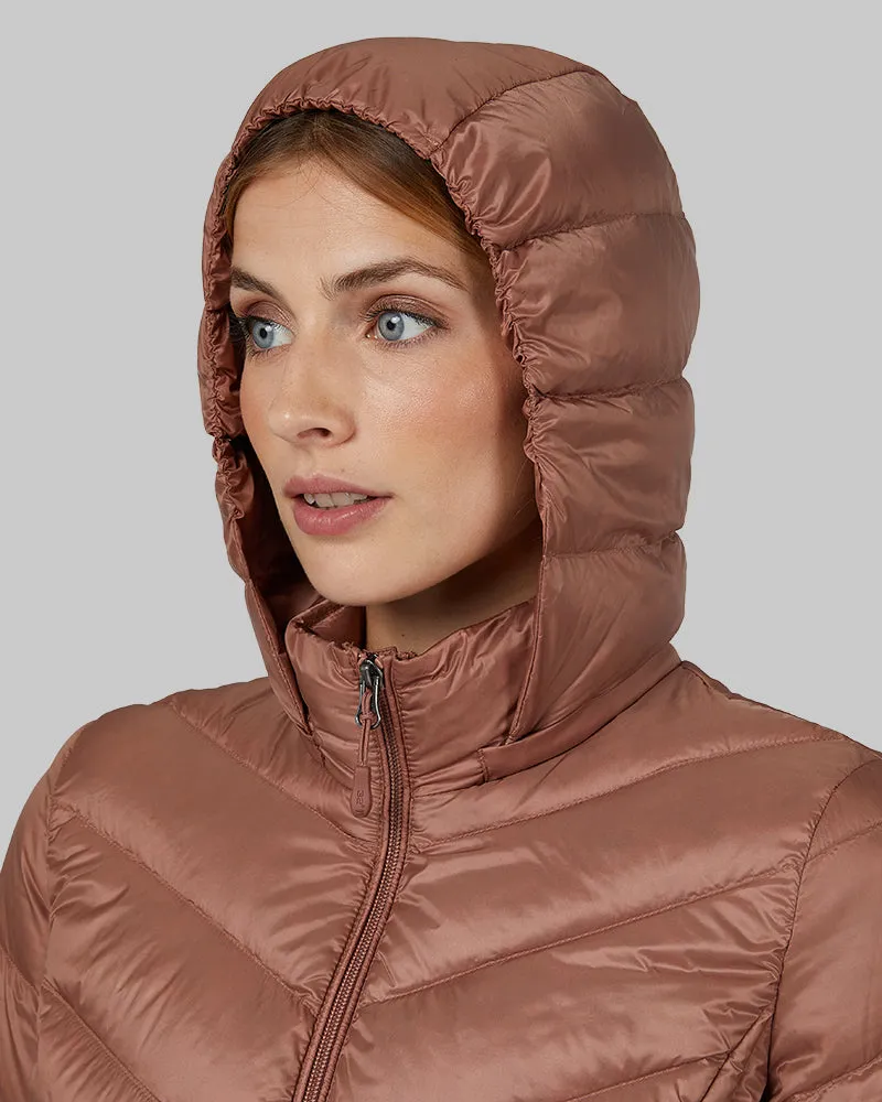 WOMEN'S ULTRA-LIGHT DOWN PACKABLE 3/4 JACKET