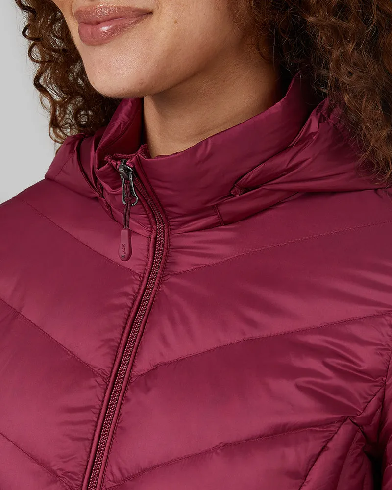 WOMEN'S ULTRA-LIGHT DOWN PACKABLE 3/4 JACKET