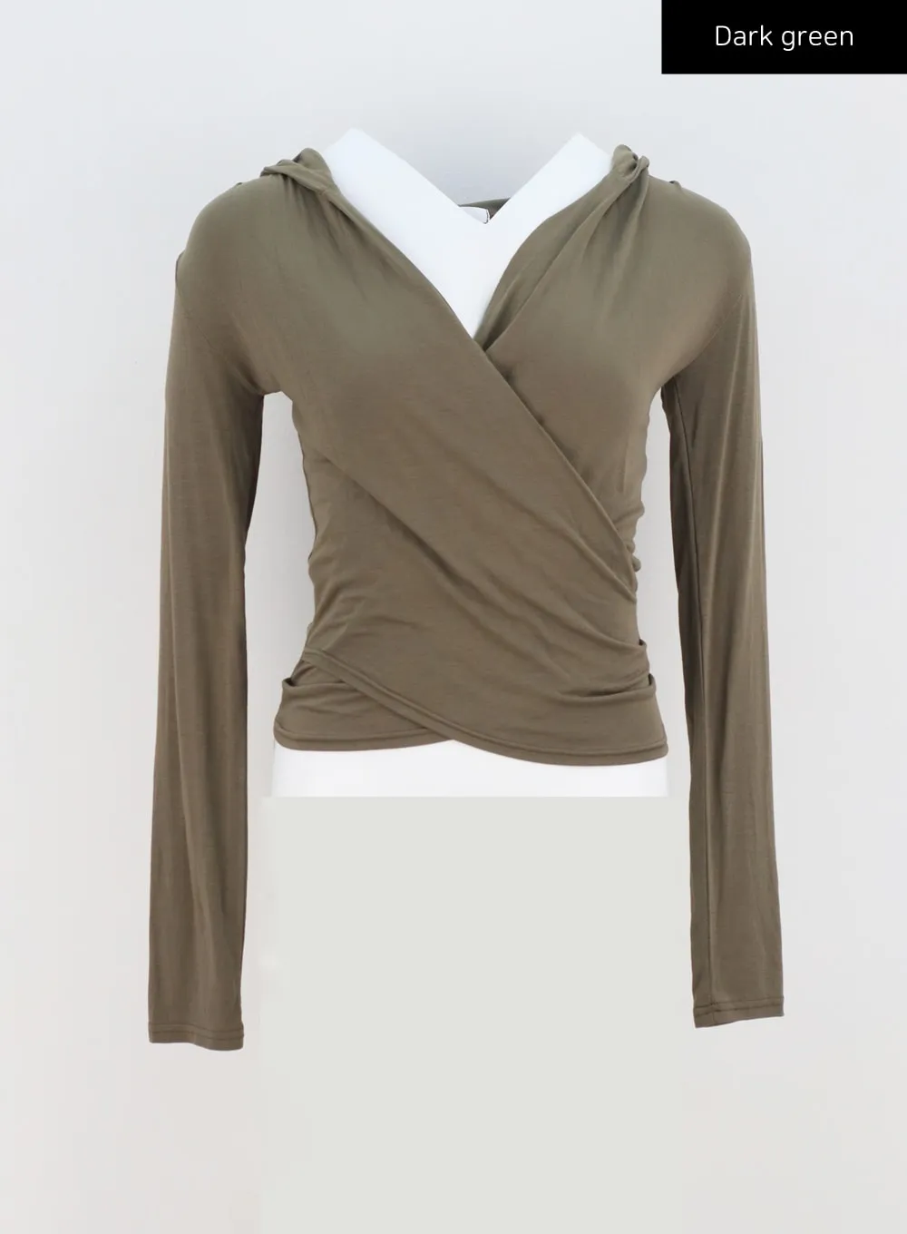 Wrapped Hoodie Top CA321