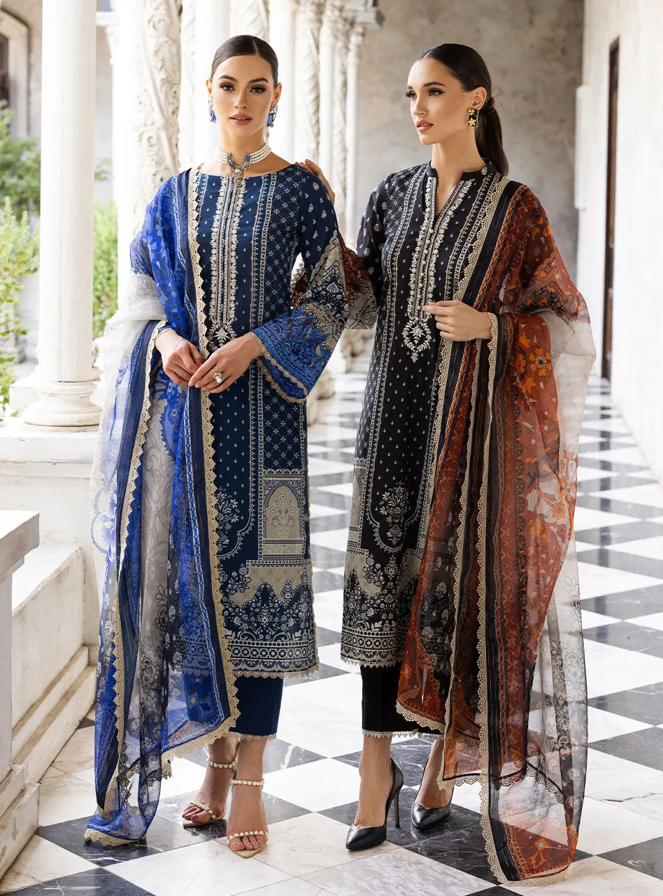 Zainab Chottani Tahra Lawn Collection  – Celestial-Bliss 9B