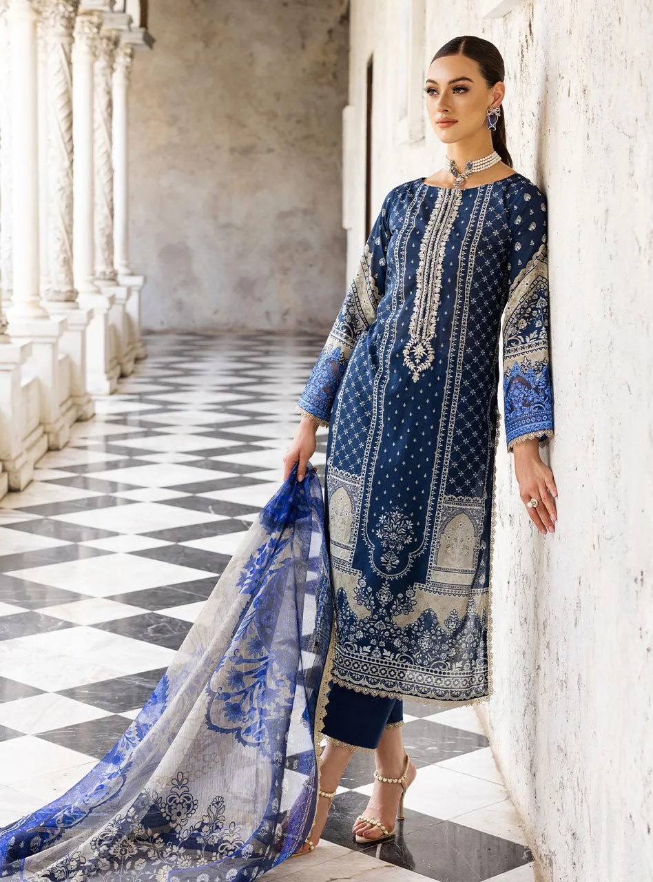 Zainab Chottani Tahra Lawn Collection  – Celestial-Bliss 9B